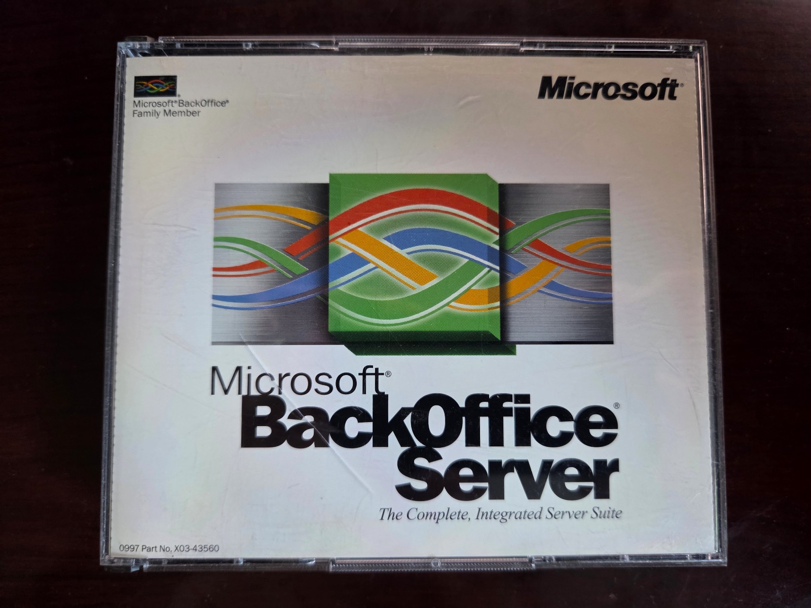 Microsoft BackOffice Server 4.0 10 user license software w/ key 1997 Windows OS