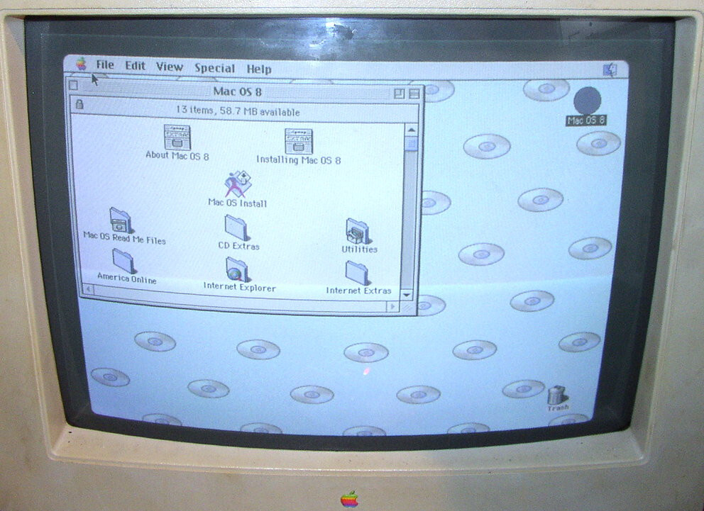 Apple Mac OS 8 Macintosh System Software Install Disc CD 691-1600-A **Tested**