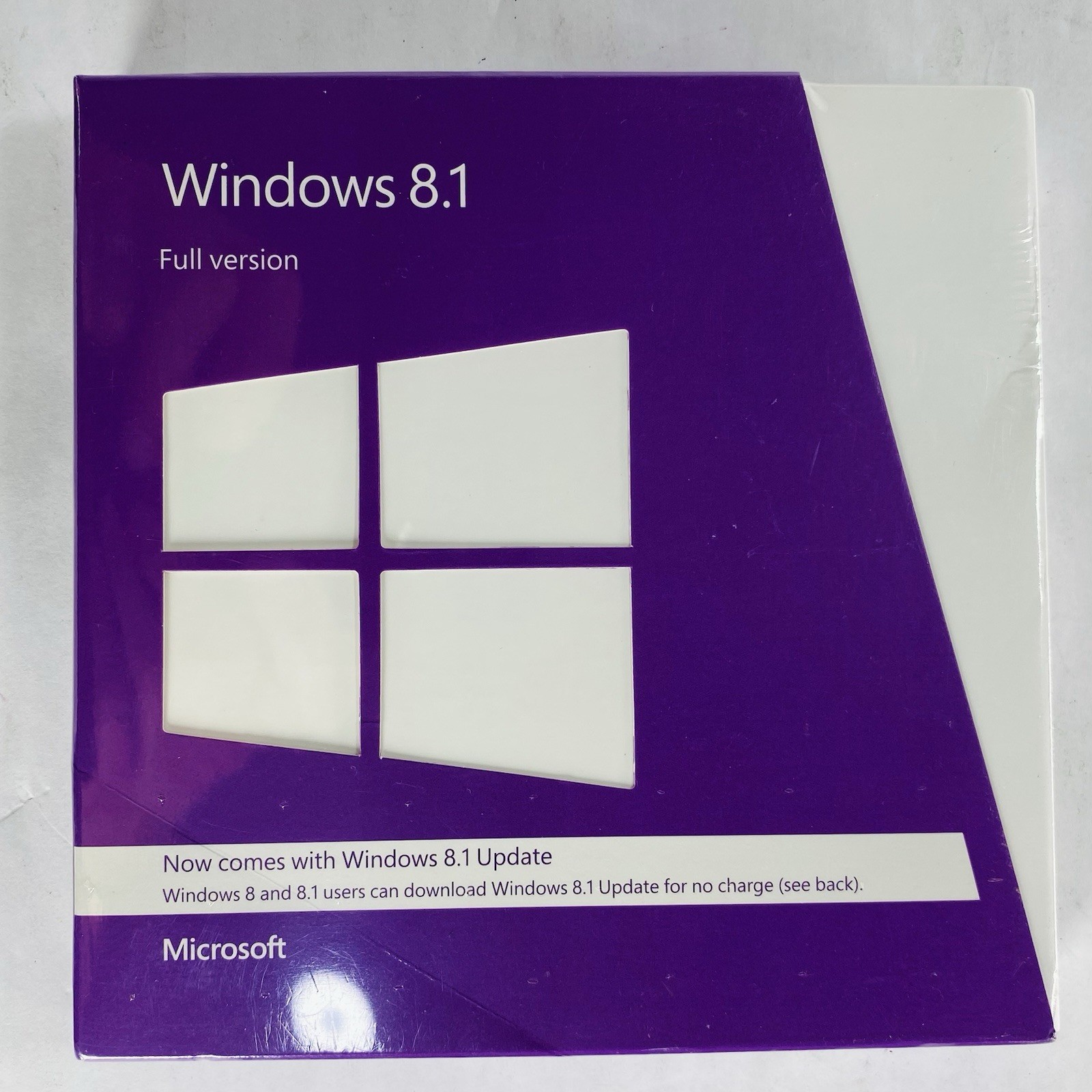 New! Sealed Microsoft Windows 8.1 Full Version 32 Bit/64 Bit SKU WN7-00578