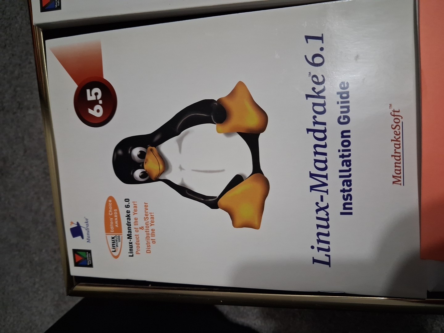 RED HAT LINUX MANDRAKE 6.5 DELUXE OPERATING SYSTEM – Used VGC! Plus Extra