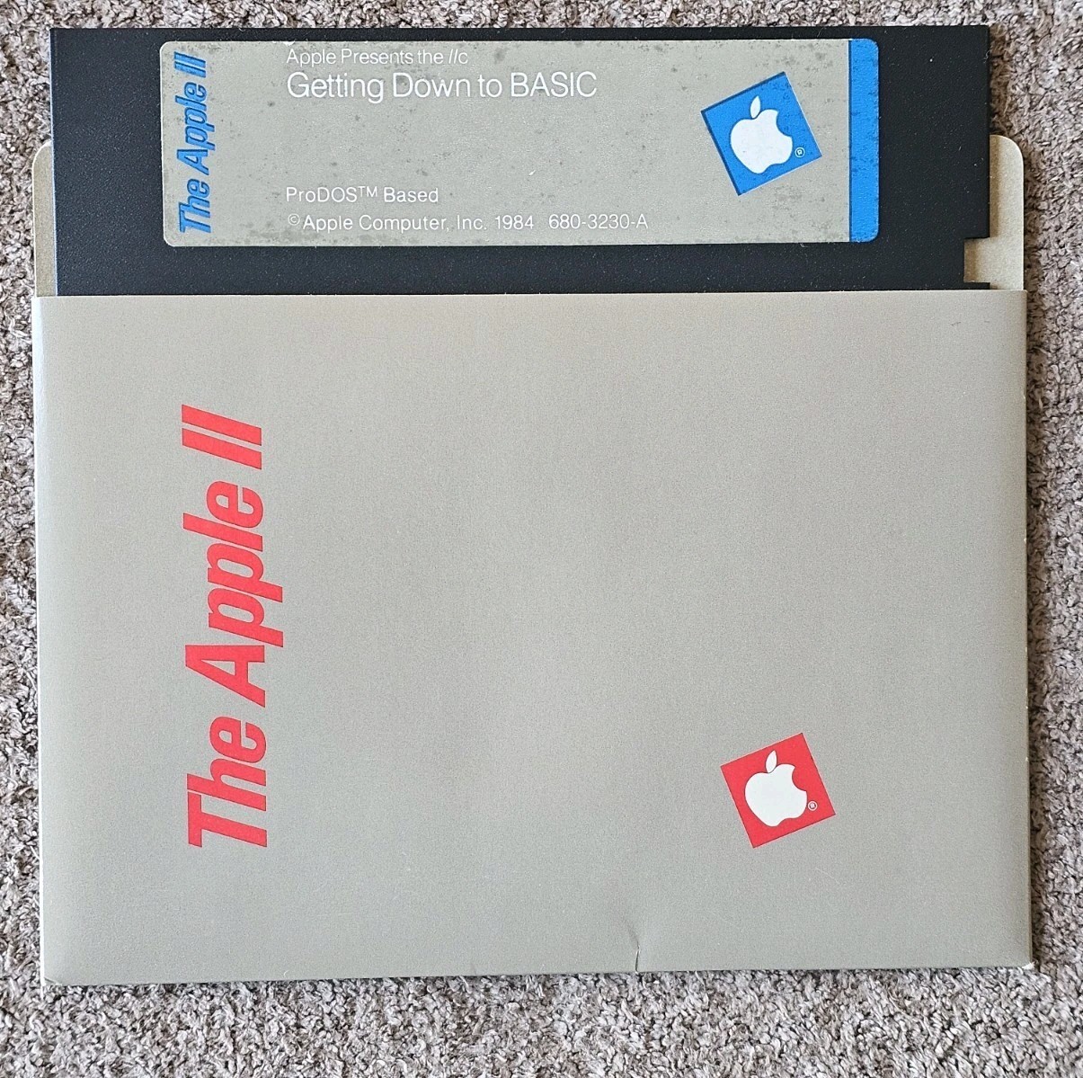 Apple IIc System Utilitites MousePaint &More ~ Set of 6 1984 Floppy 5.25″ Disks
