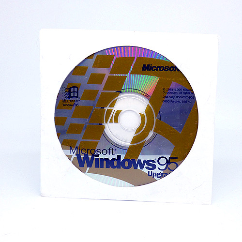 MIcrosoft Windows 95 Upgrade Disc and Product Key Ex Cond