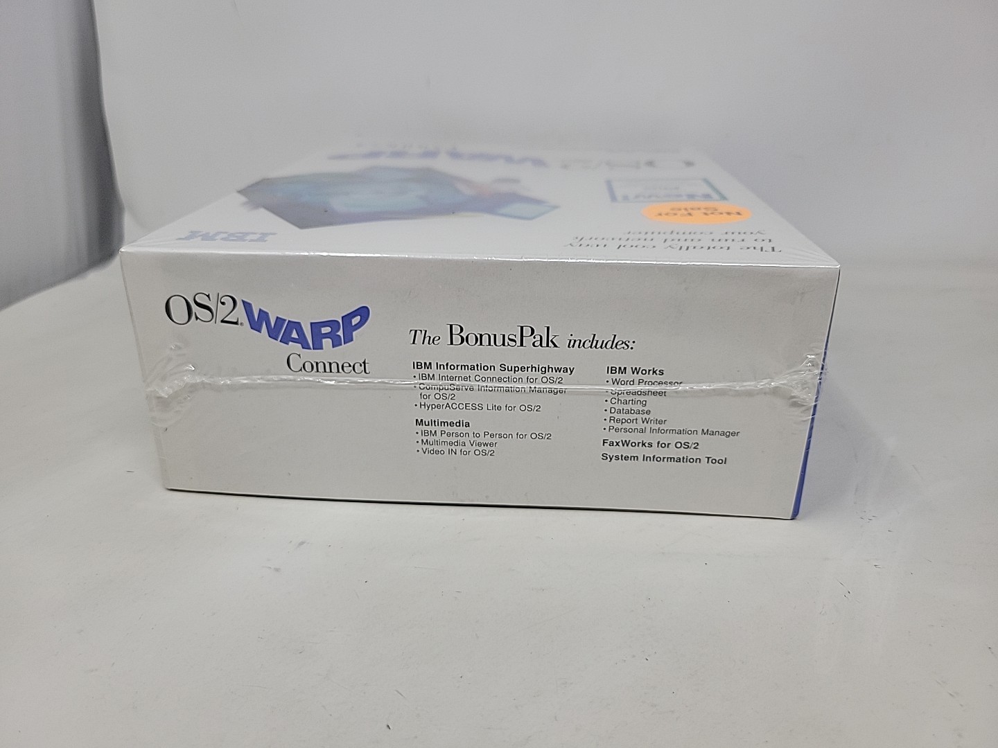 *NEW SEALED* IBM OS/2 Warp Connect Version 3 CD-Rom Vintage Computer Software