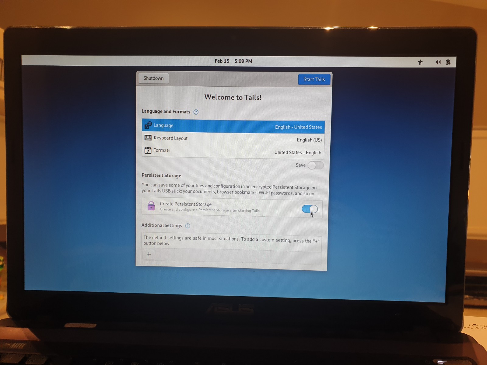 Linux Tails 7.4.1, 64-bit, Bootable Live USB Flash Drive – Leave No Trace