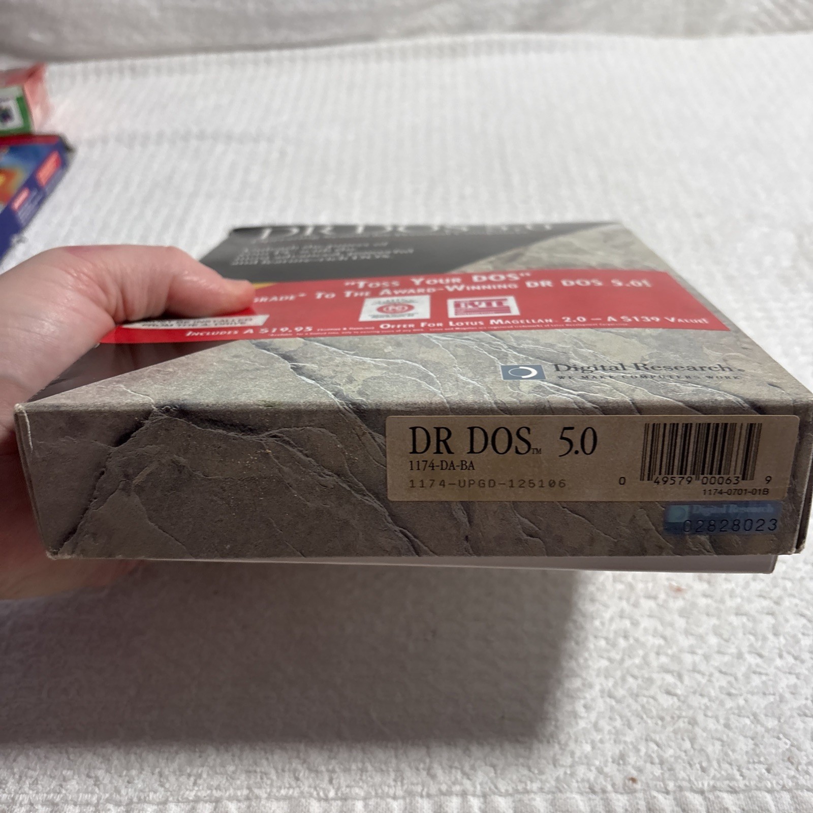 DOS 5.0 Vintage Collectible Digital Research 5.25″ Disk DR DOS 5 Rare Open Box