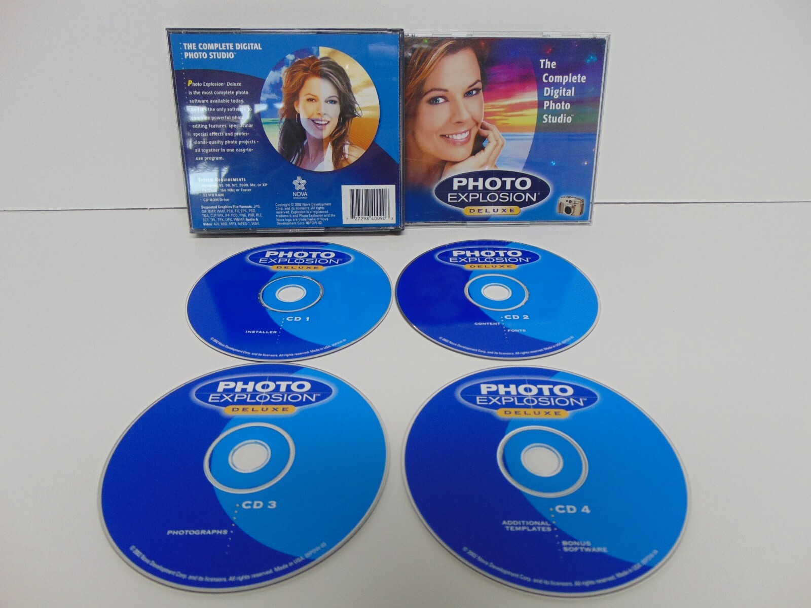 Photo Explosion Deluxe ~ Complete Digital Photo Studio! Excellent Used Condition