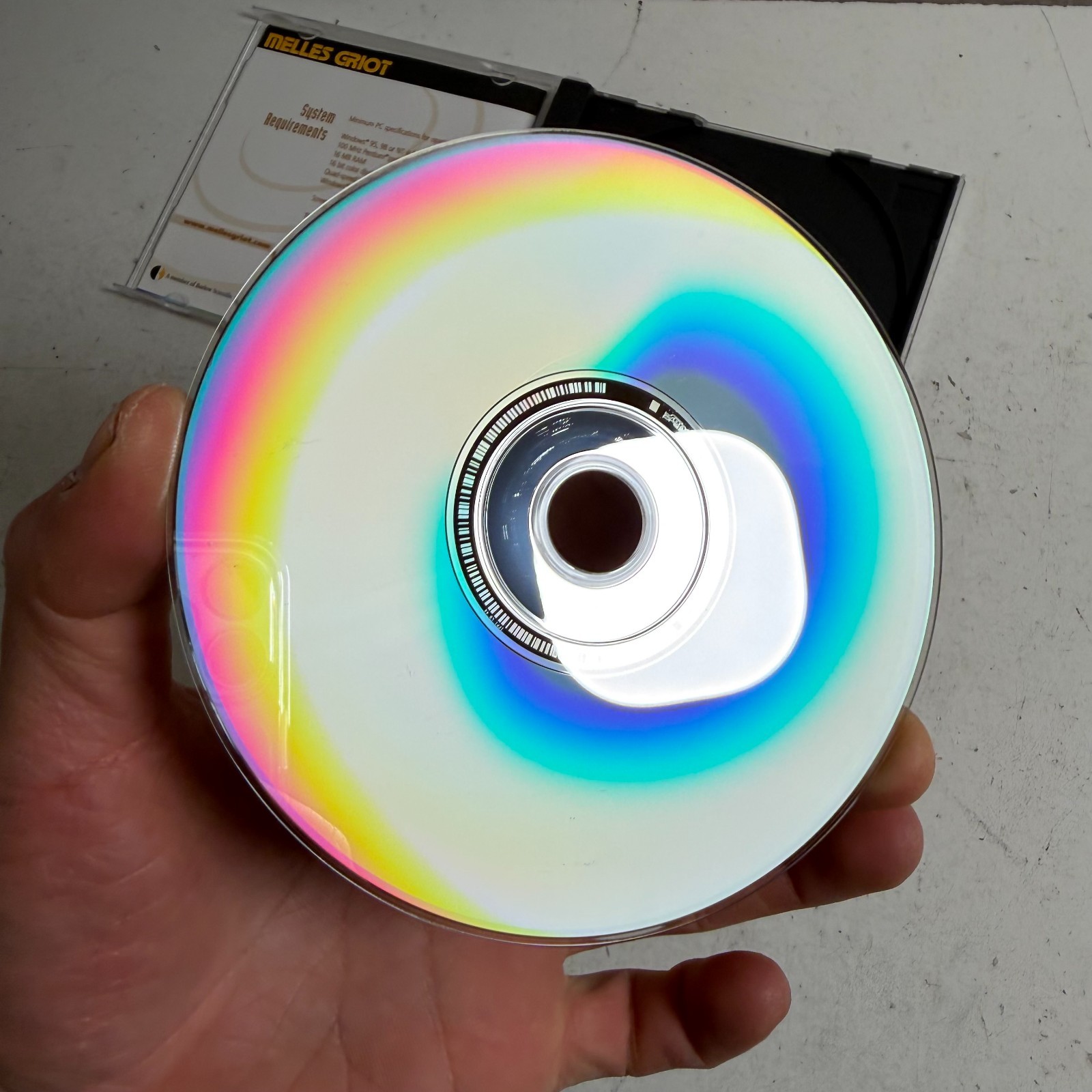 Melles Griot Nanopositioning Applications (CD, 1999) Software For Windows 95