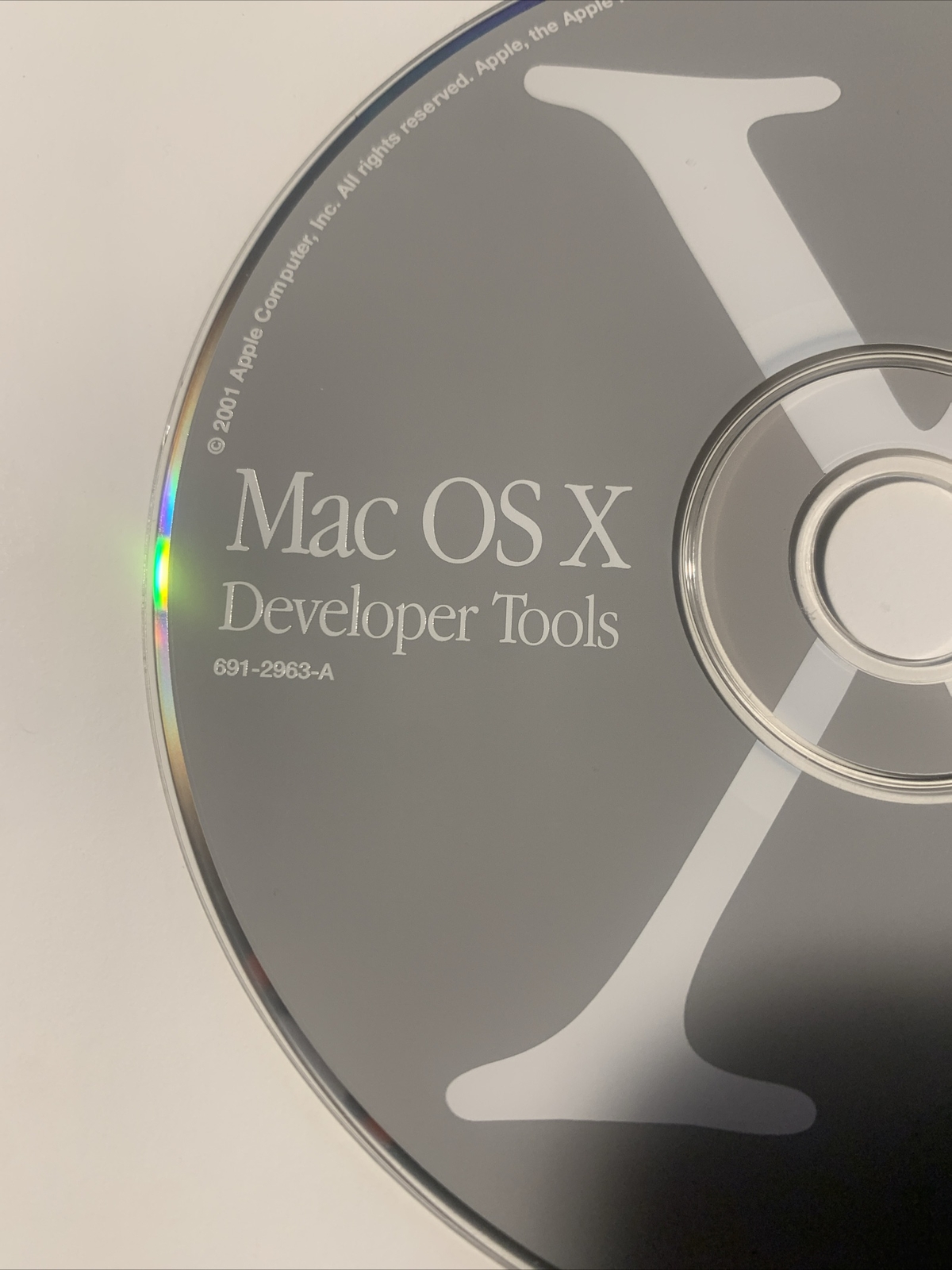 Apple Mac OS X Developer Tools CD – Power Mac G4 Cube 2001 691-2963-a