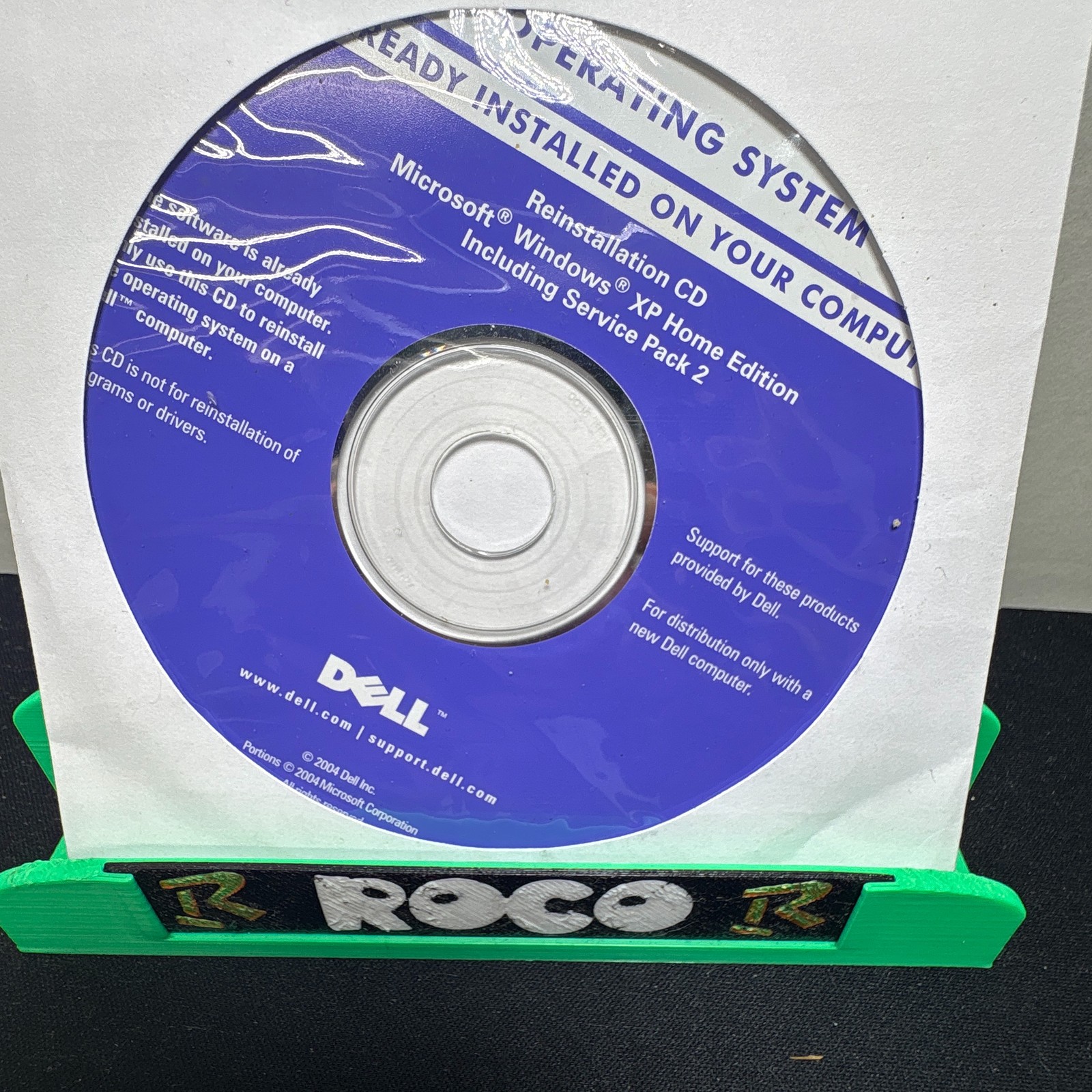 Dell Microsoft Windows XP Home Edition Service Pack 2 Reinstallation CD 2004