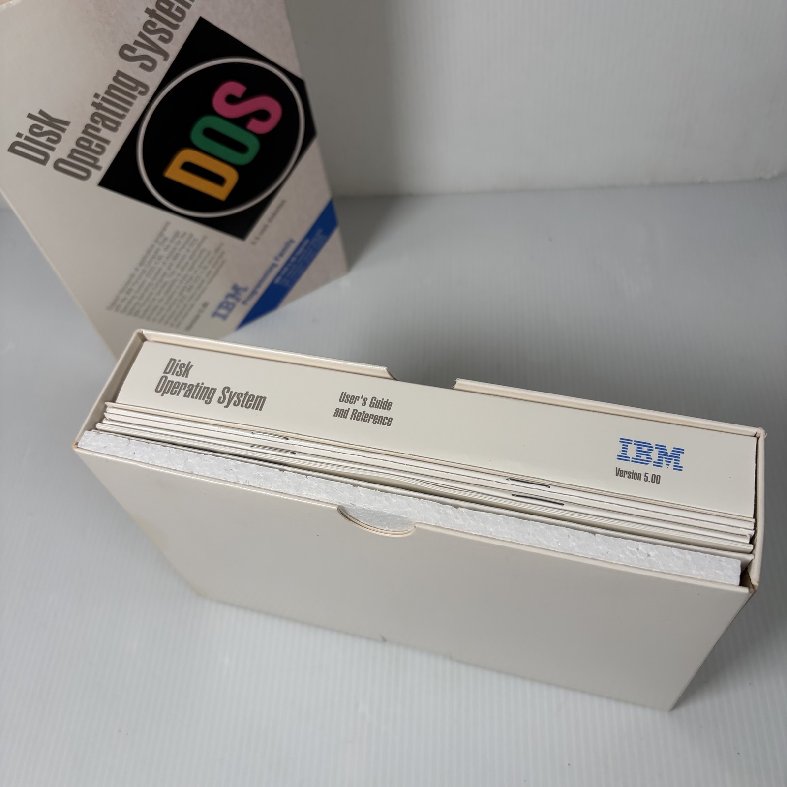Vintage IBM DOS 5.0 Upgrade Kit Disk Operating System Software 3.5″ Floppy Disks