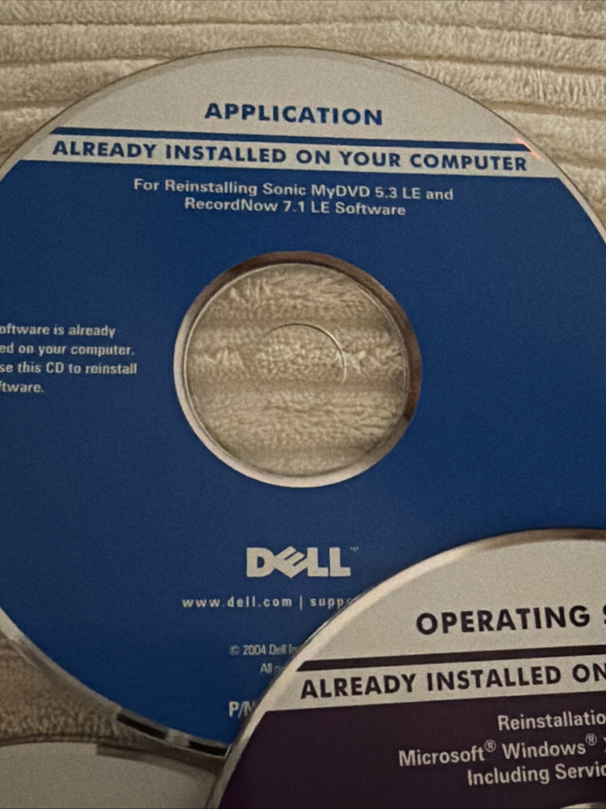 OEM Dell Microsoft Windows XP Home Edition Service Pack – Lot Of 7 CDs