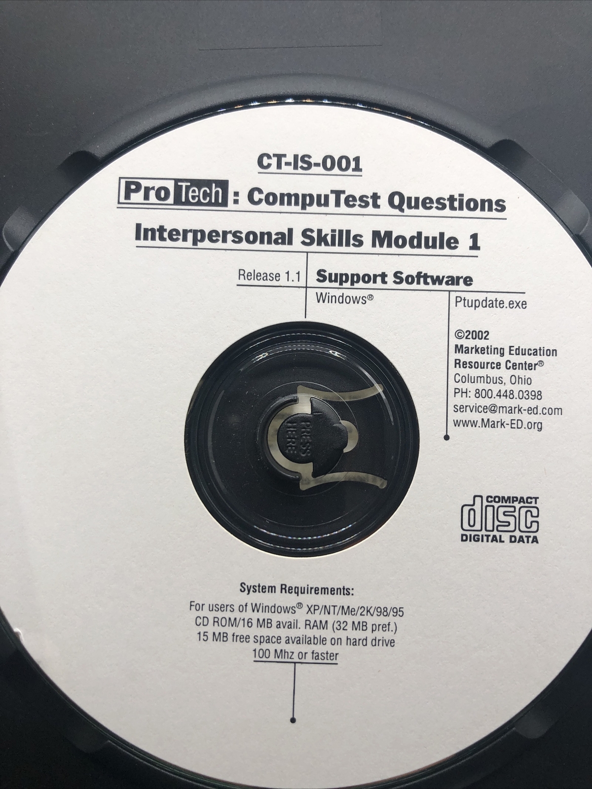 ProTech Compu Test Questions for Windows XP/NT/Me/2K/98/95 Users 3 Volume Set