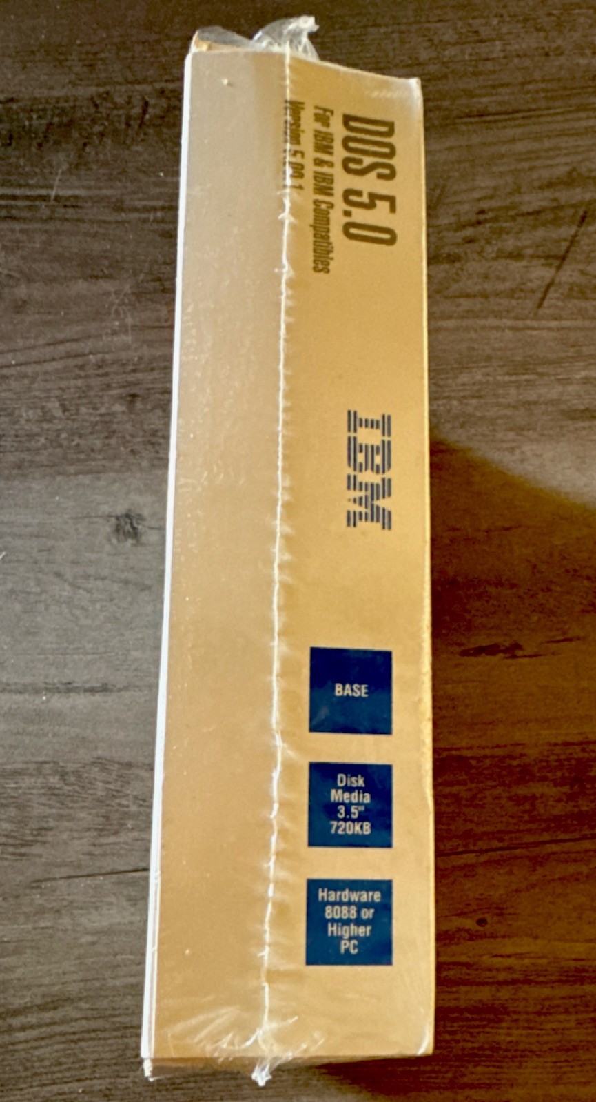 IBM DOS 5.0 Operating System Base 3.5in Floppy Discs English IBM PC