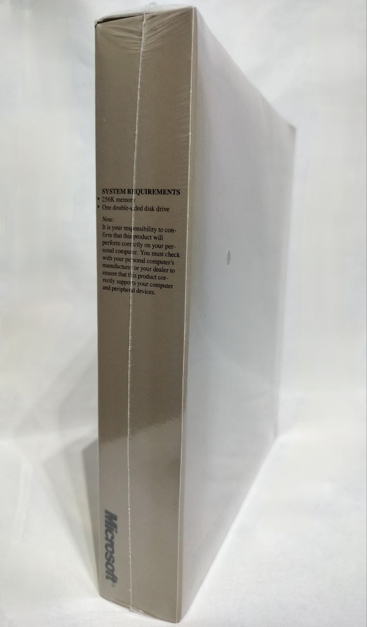 Microsoft MS-DOS 4.01 Complete Retail Box 5.25″ Floppy Disks *NEW & SEALED*