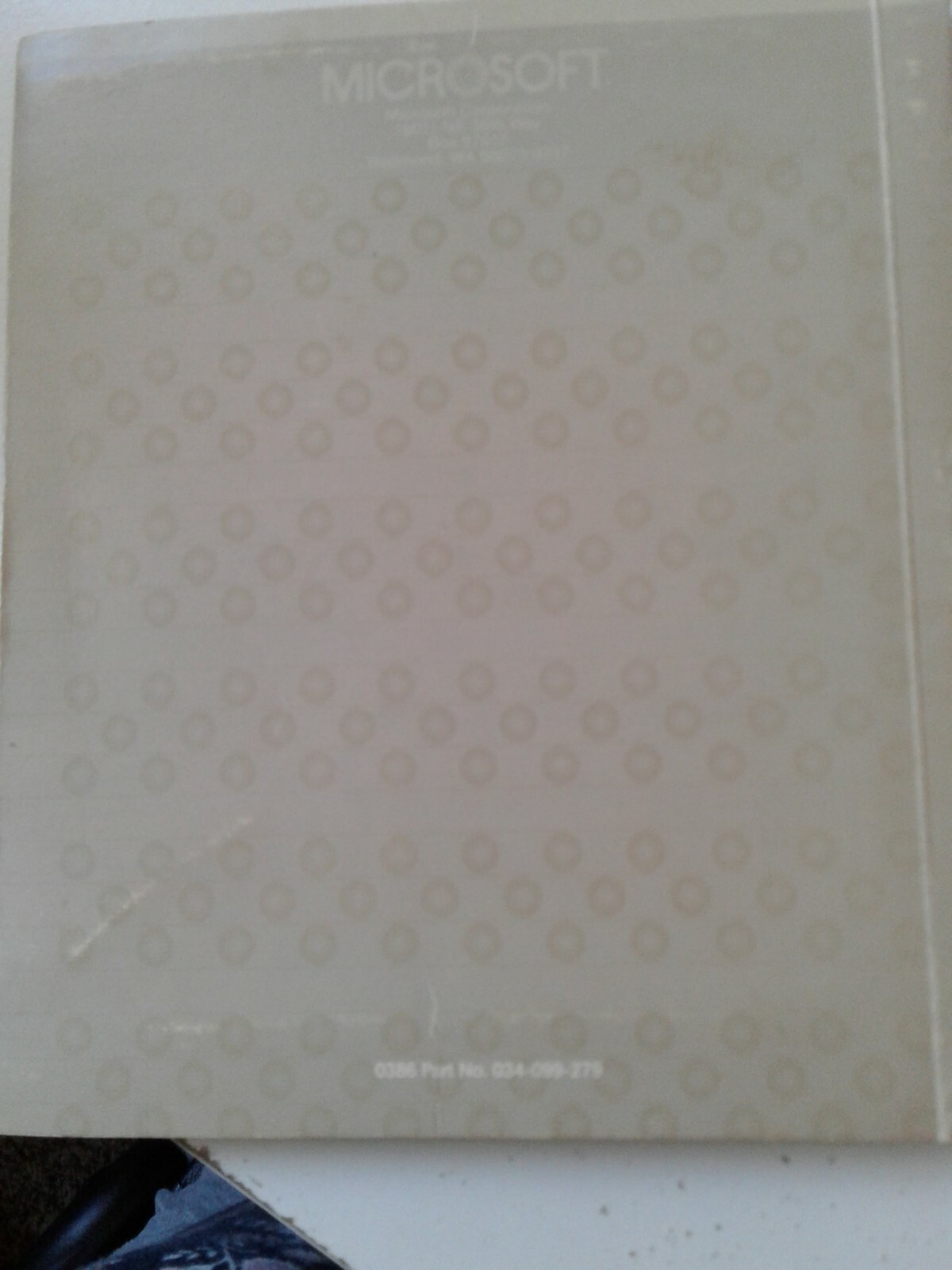 Computer Microsoft Word Word Processing Program Printer Information 1986