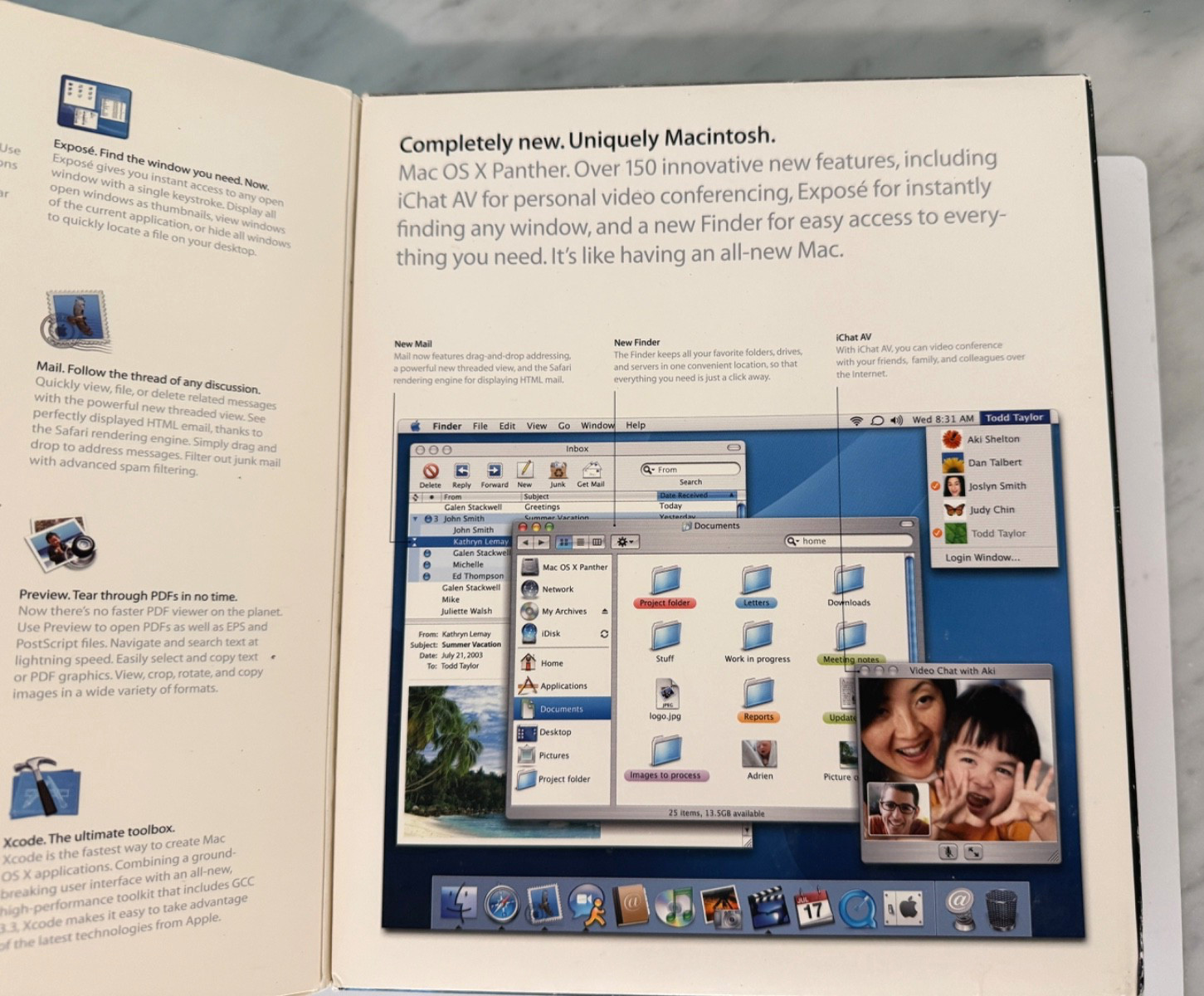 Apple Mac OS X 10.3 Panther M9227LL/A Original Retail Box – New