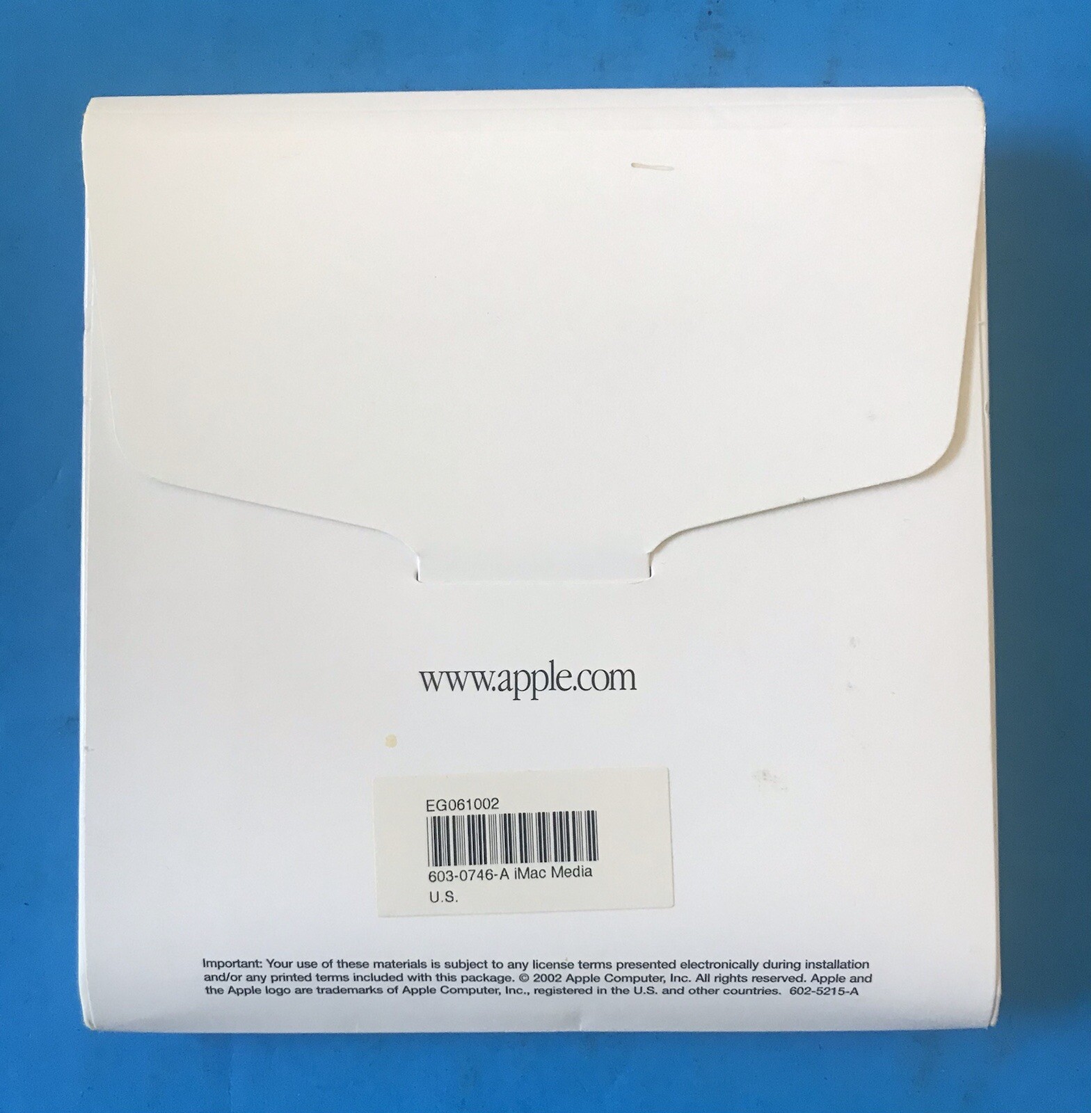 Apple iMac Media 603-0746-A Mac OS 9, X,X v10.2 Install, imac restore,bundle