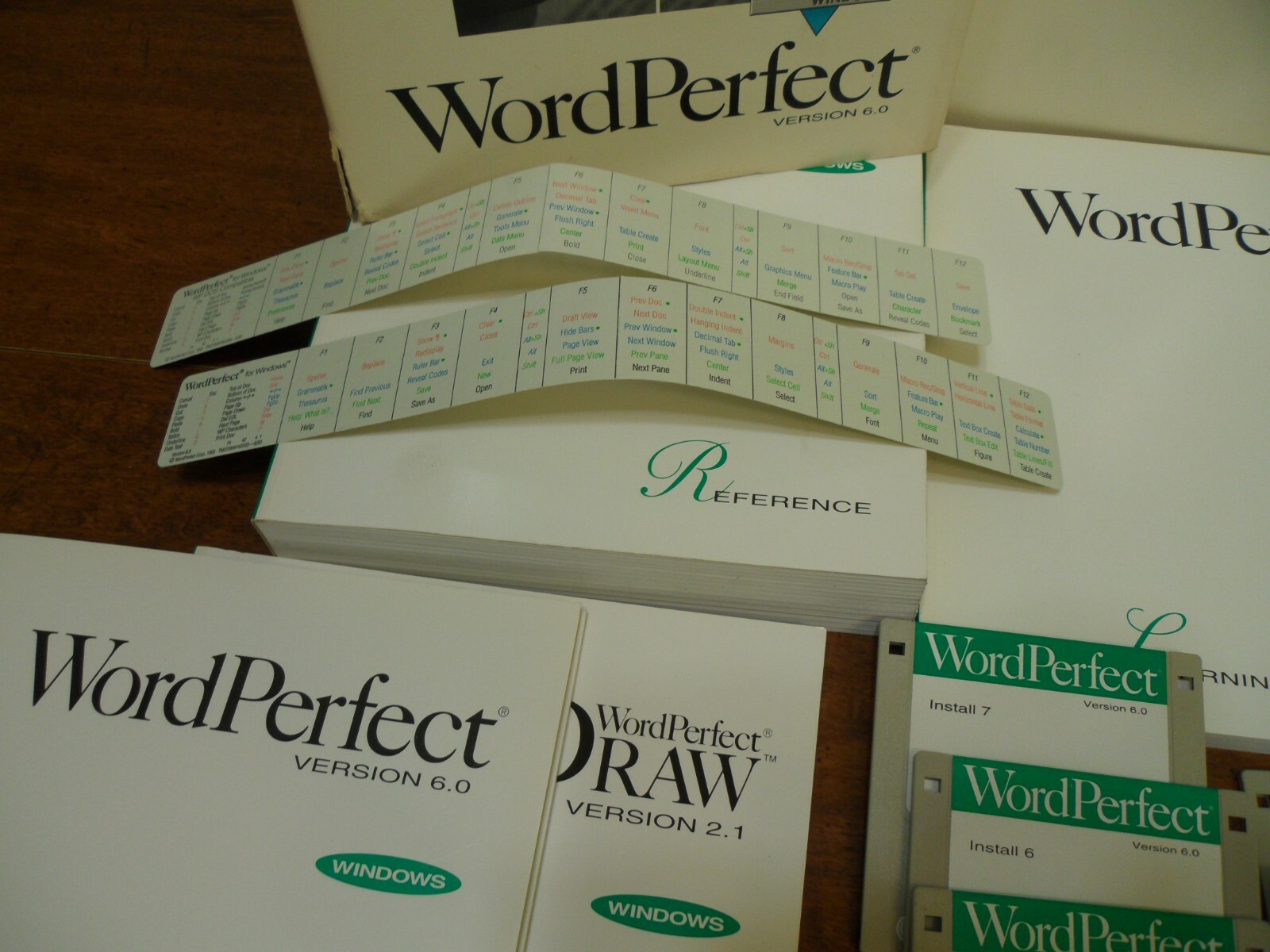 Vintage WordPerfect Version 6.0 Windows System Competitive Trade-up