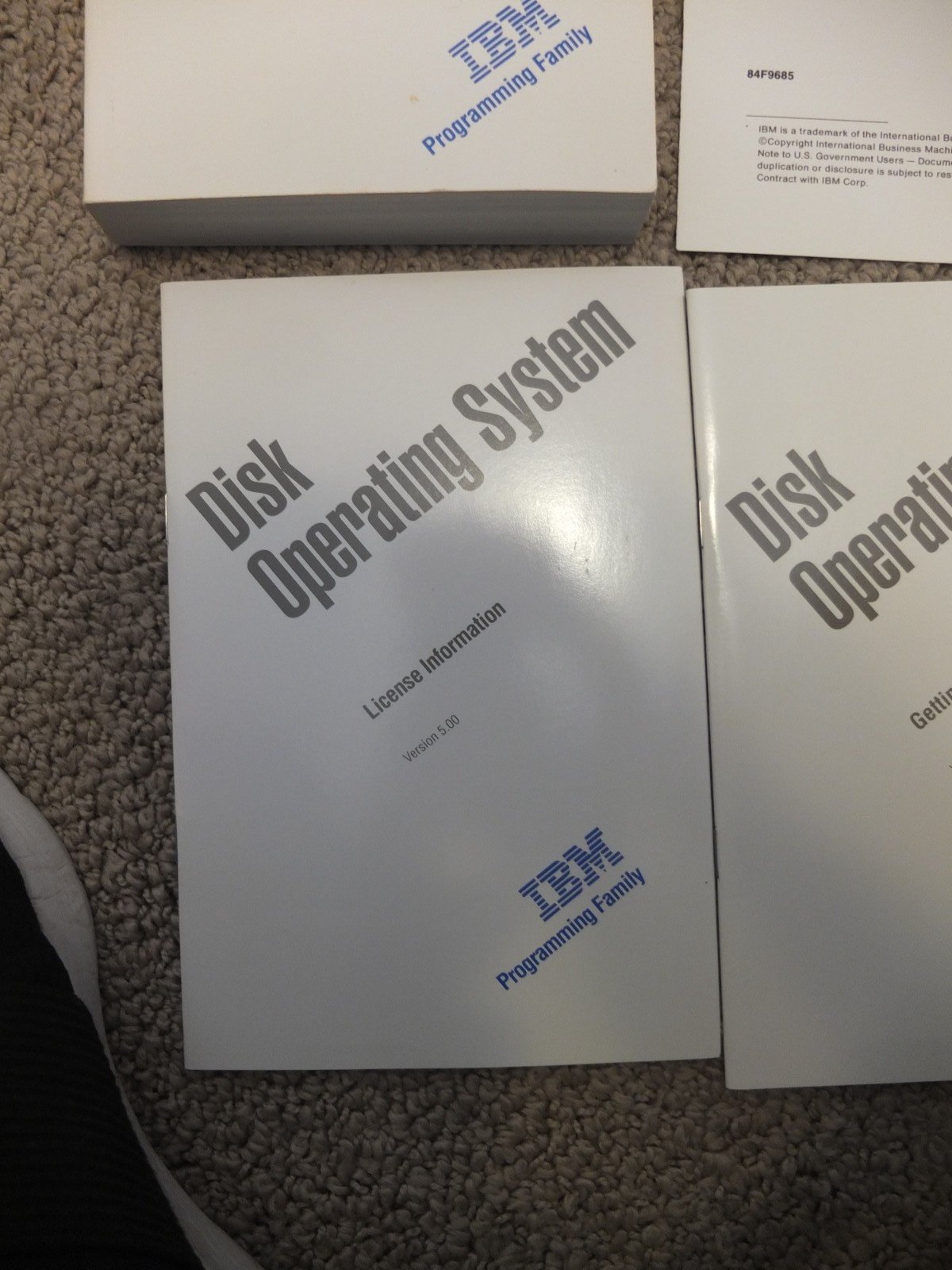 IBM DOS 5.0 on 3.5 inch disks
