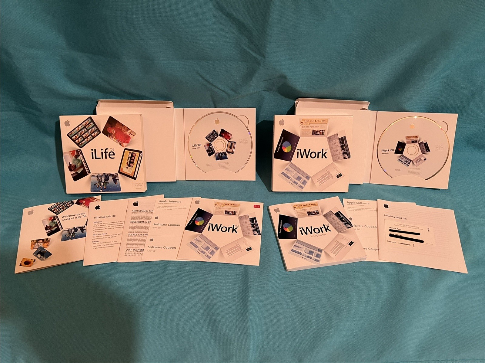 Apple Mac OS X Leopard, Snow Leopard, iLife, iWork, Aperture HUGE Retail Lot