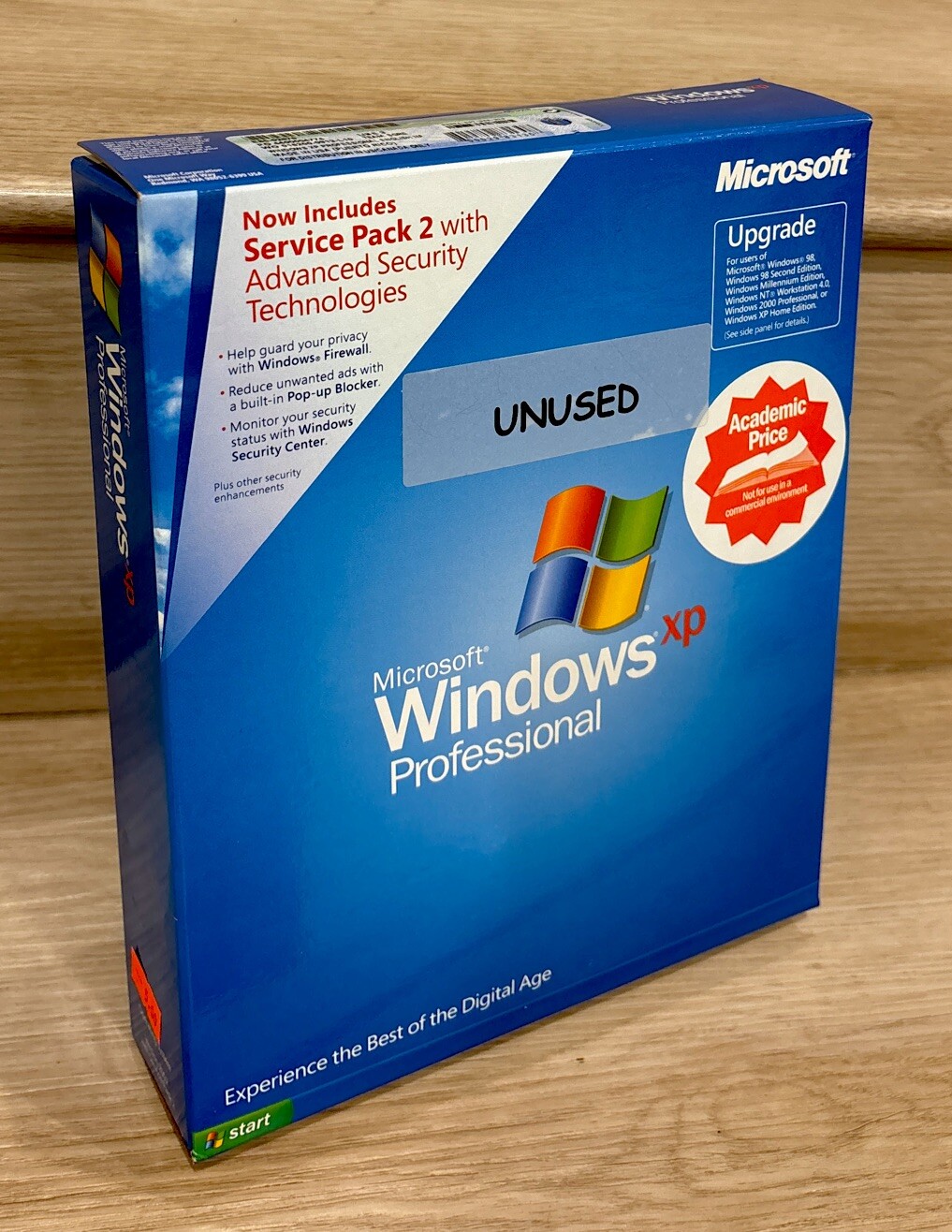 Microsoft Windows XP Professional Full Retail Package Includes Service Pack 2