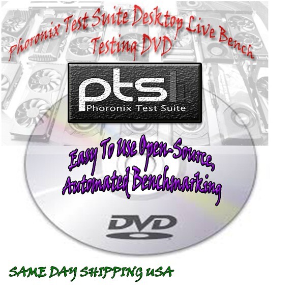 Comprehensive Phoronix Test Suite Disk – Perfect for Benchmarking Same Day USA!!