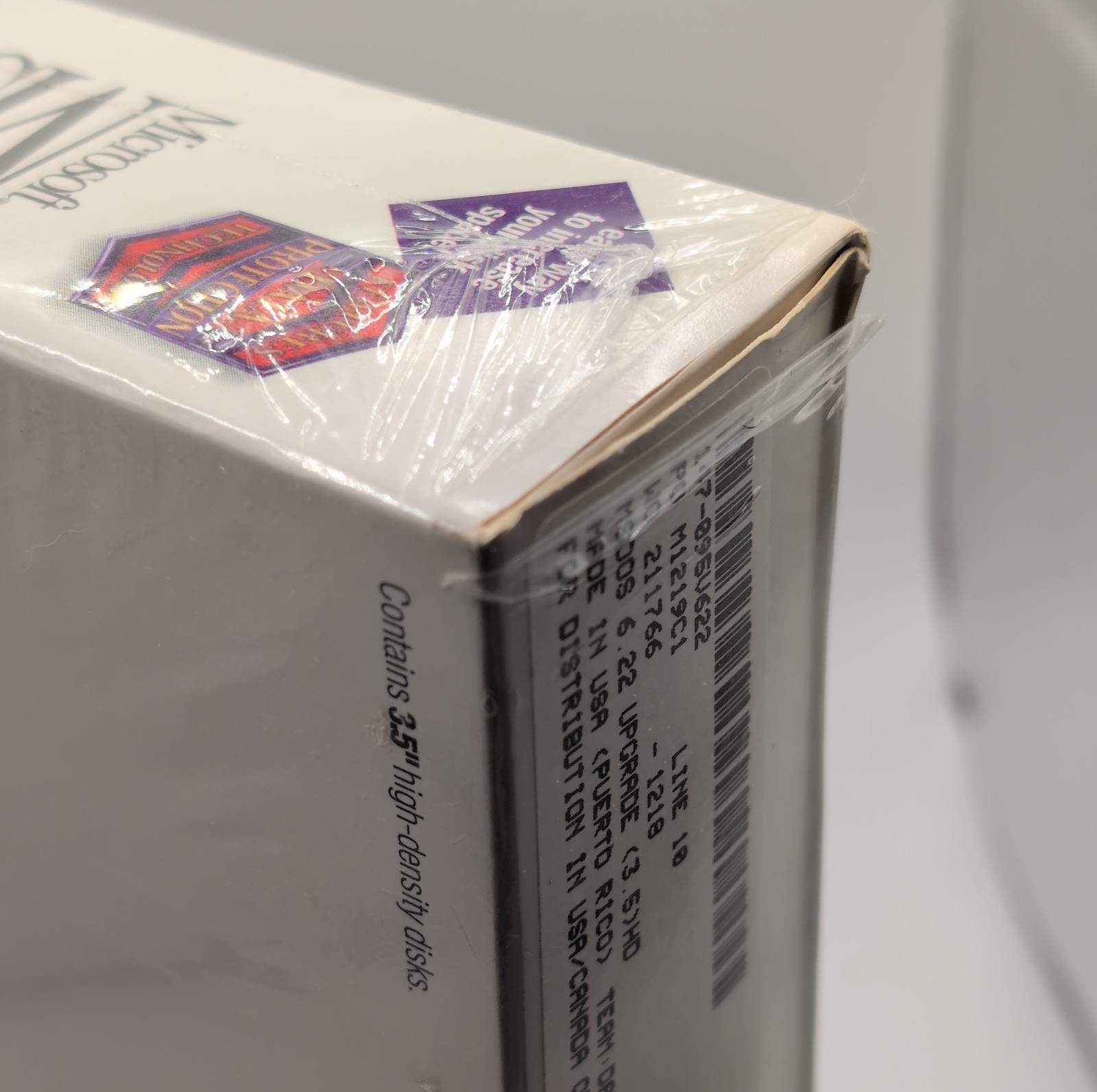 Microsoft DOS 6.22 Upgrade (3.5) HD 58571 – BRAND NEW SEALED