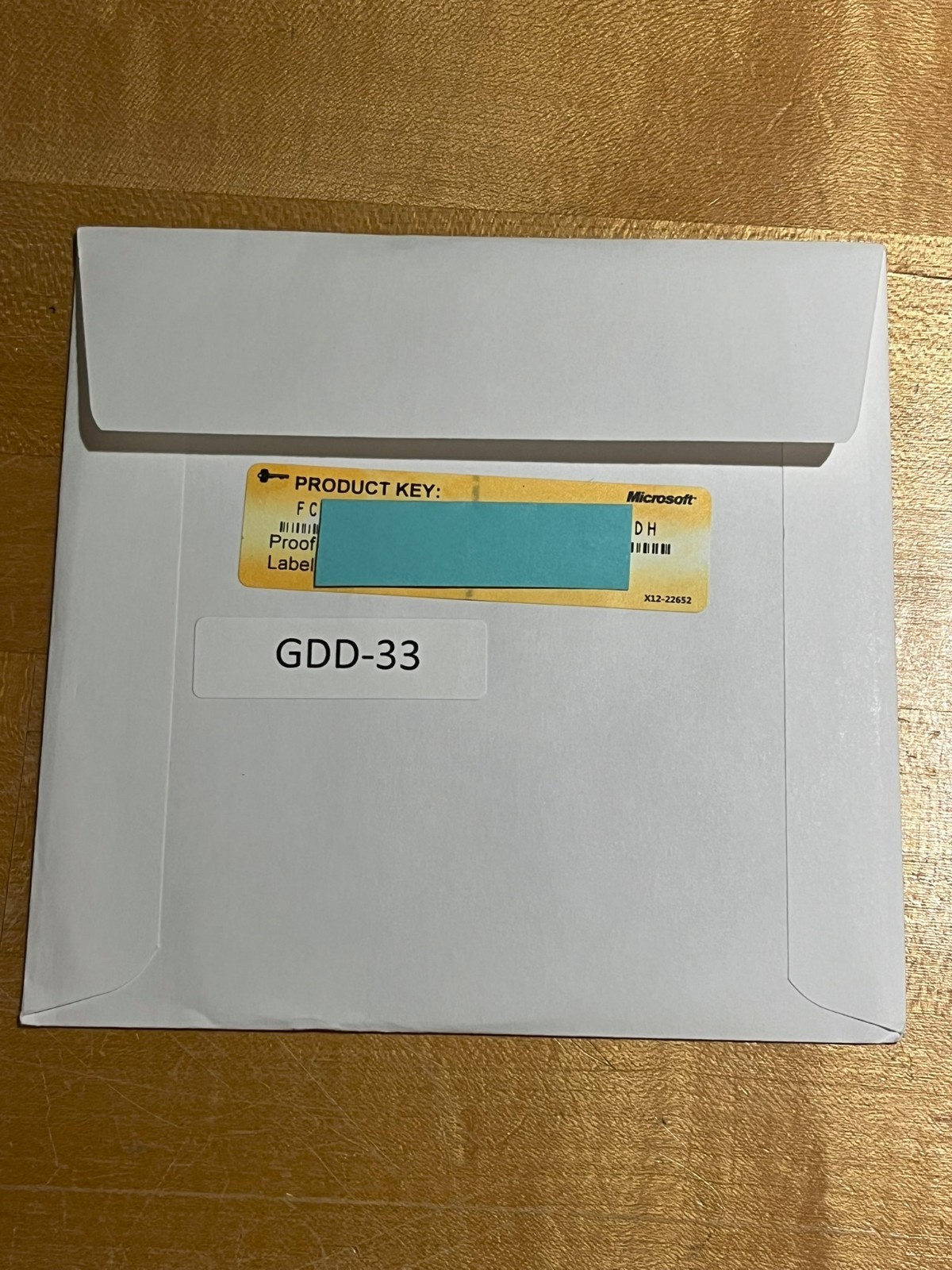 Microsoft Windows Vista Ultimate 32-bit DVD in Paper Sleeve