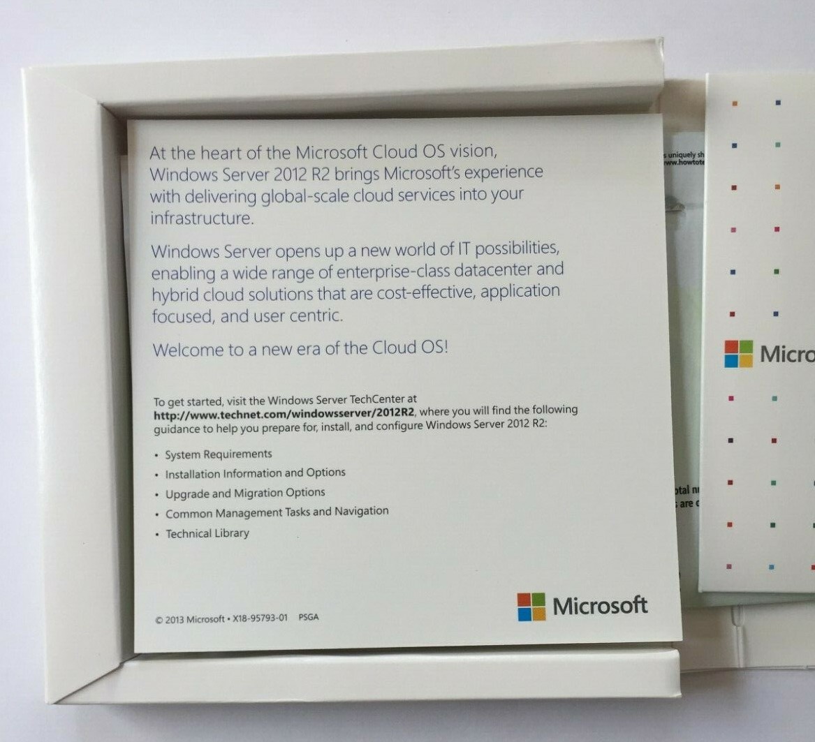 Microsoft Windows SVR STD 2012 R2 64bit English DVD 10 CLT SKU P73-05967.