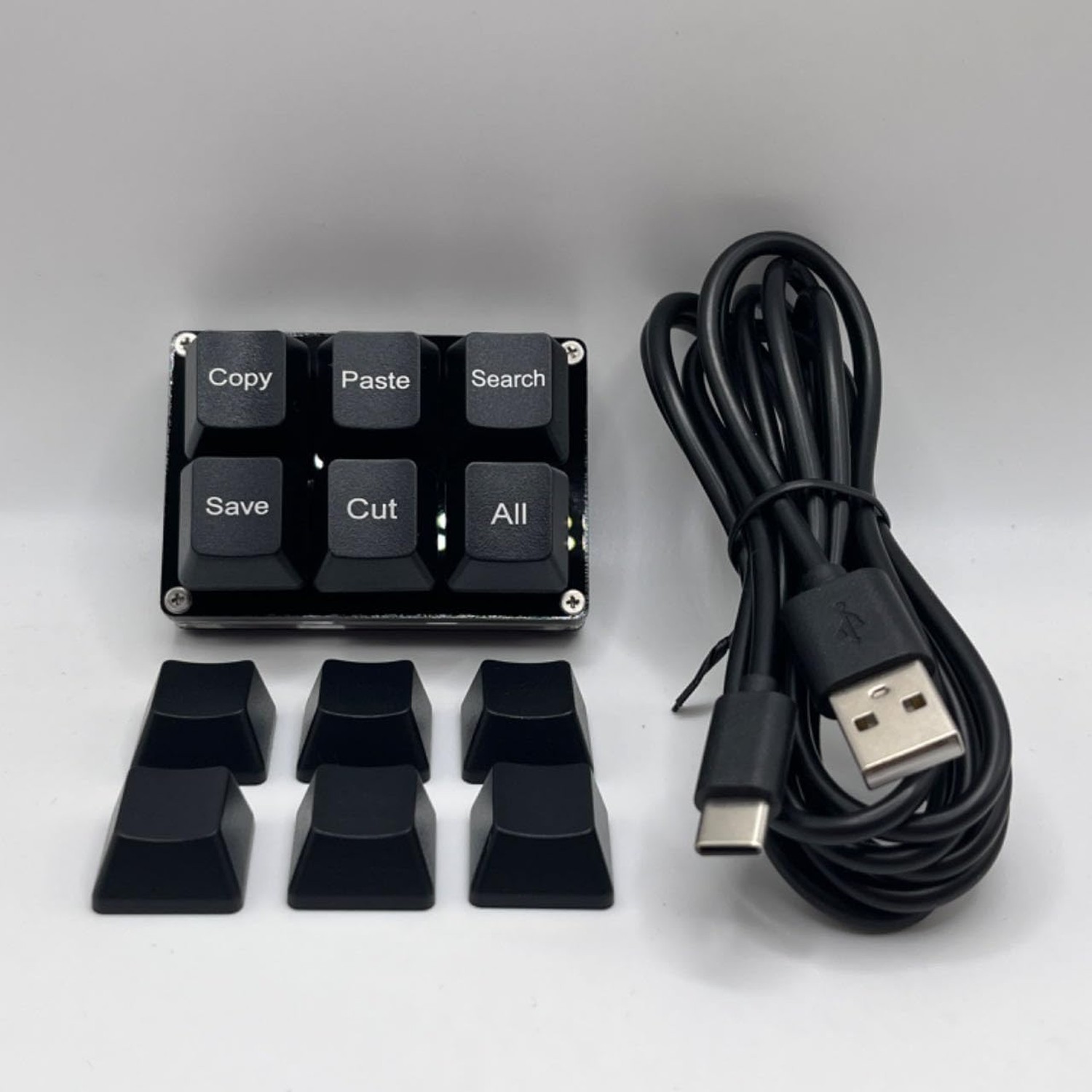 BTXETUEL Copy Paste Search Save Cut All 6-Key Keyboard One Handed OSU Keypad …