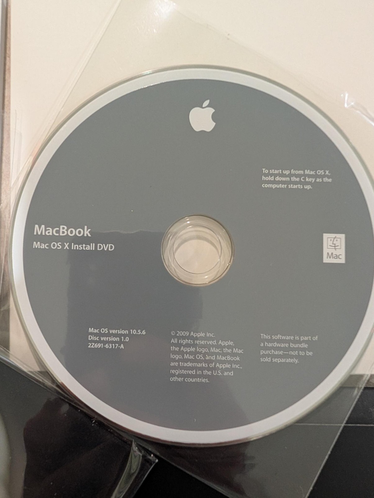 MacBook Pro OS X Install Disc 1 & 2 2009 OEM w/books and Apple Stickers