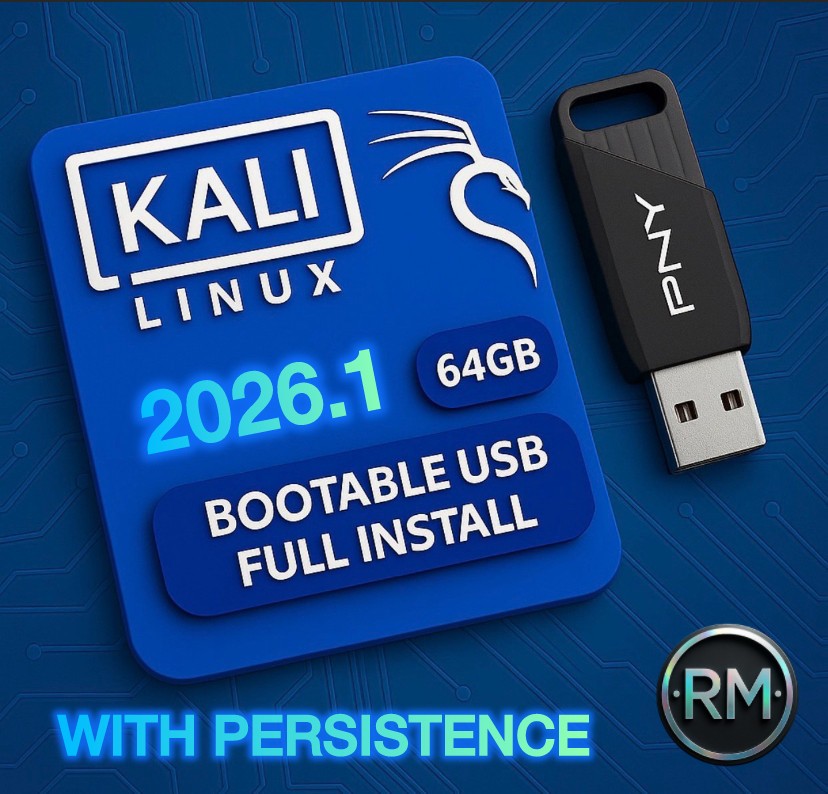 Linux Bootable USB | All Linux Distros | 32GB 3.2 Speed USB | Kali, Mint, & More