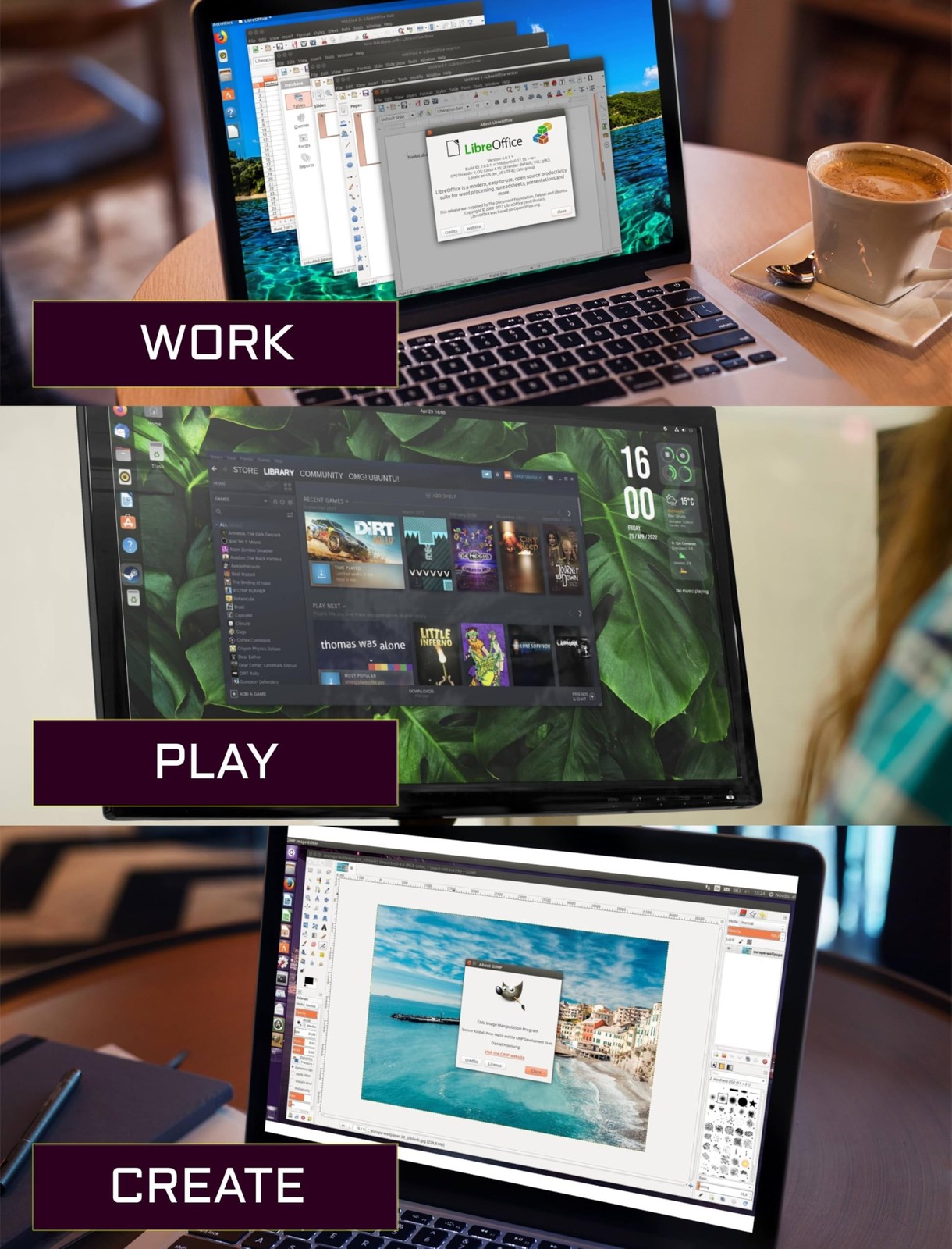 Ubuntu Linux Bootable USB for PC Desktop & Server | Run live or install Ubunt…