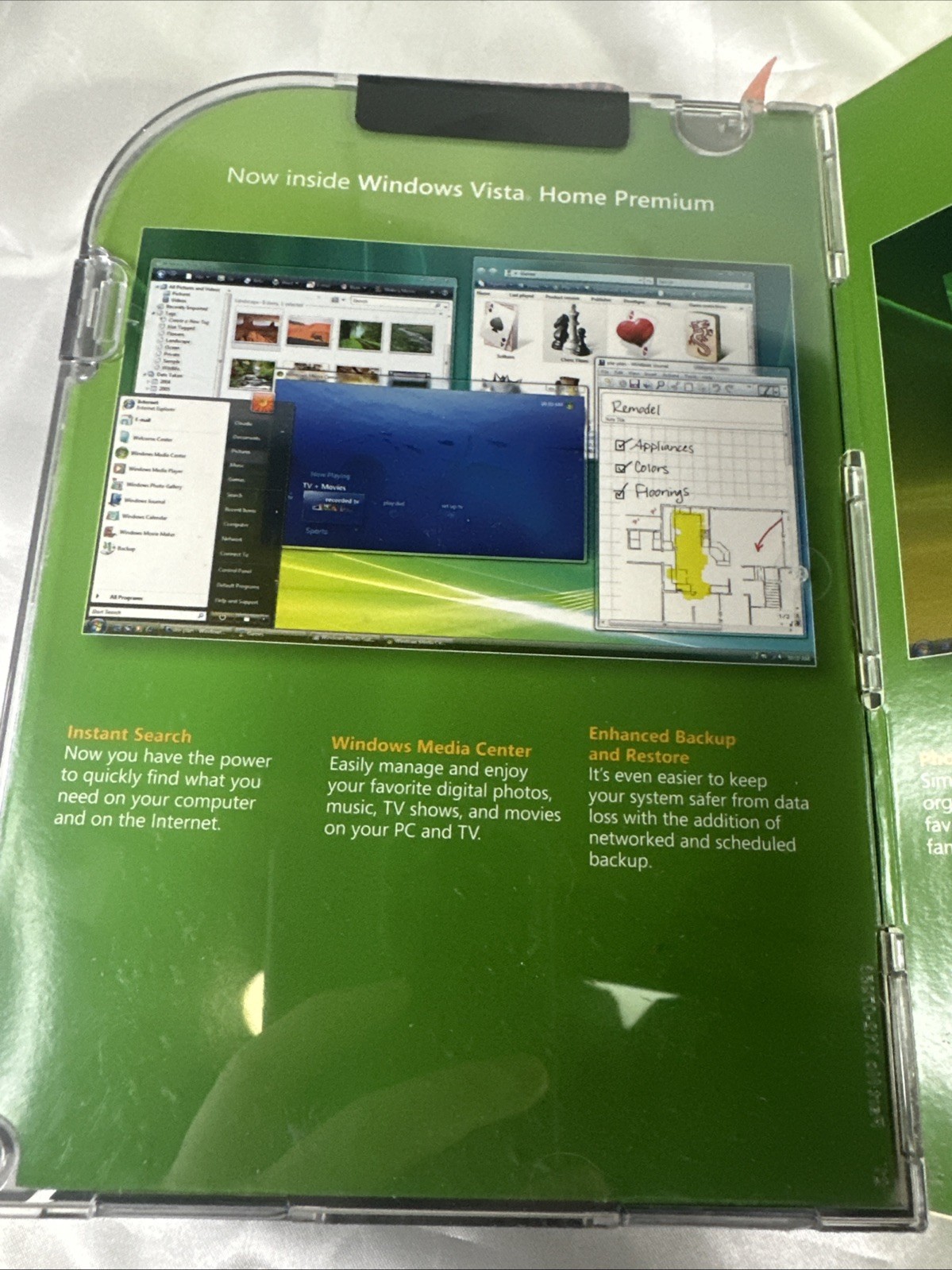 Microsoft Windows Vista Home Premium Full MS WIN 32 Bit DVD =RETAIL BOX=
