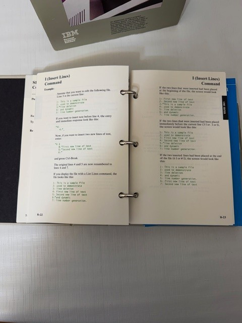 IBM PC DOS 3.0 Disk Operating System Complete Binder Manual Disks 1984 Vintage