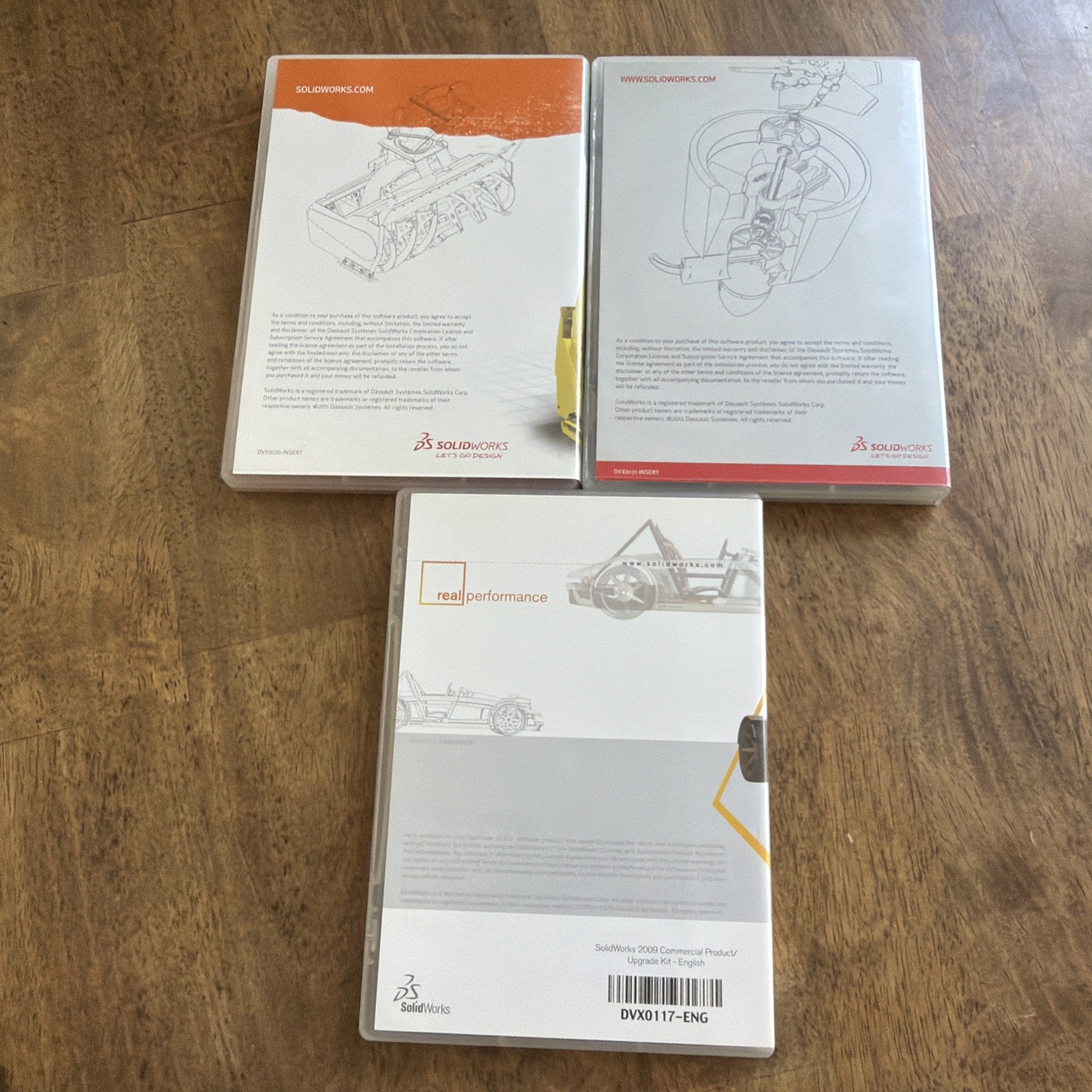 Solidworks Software SET 2009 2012 2013 – ALL VERY GOOD / NO KEYS
