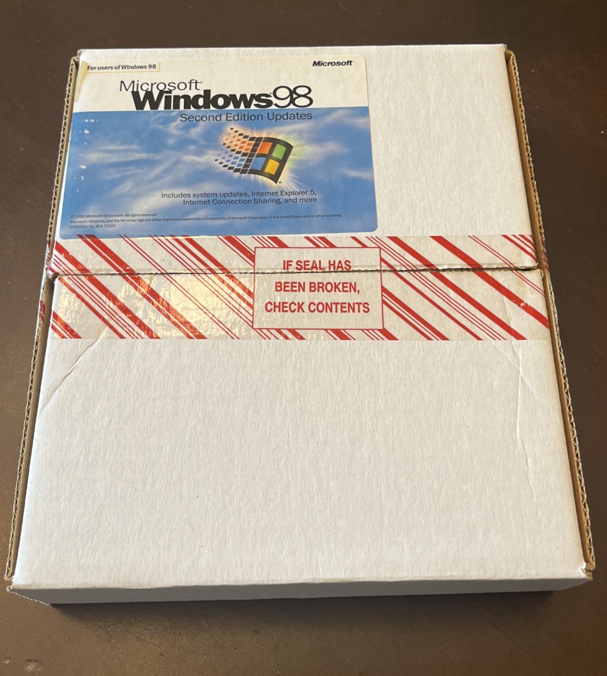 Microsoft Windows 98 Second Edition Updates PC OS & Book