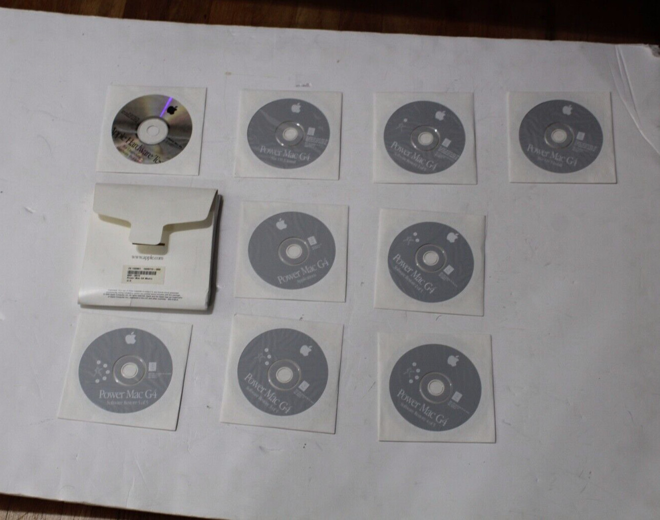 2002 Macintosh Power Mac G4 Mac OS X Disc 10.1.2 System Software Install CD