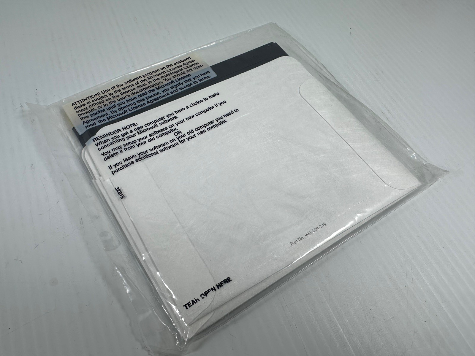 Vintage Microsoft MS-DOS 5 Upgrade 5.25″ Floppy Disks 6 Disks Operating System