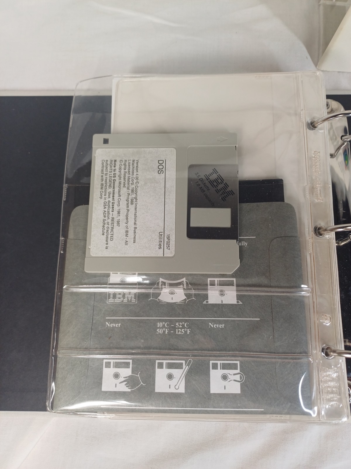 IBM DOS 4.00 OS Technical Reference Application Programming Book, Semi Complete?