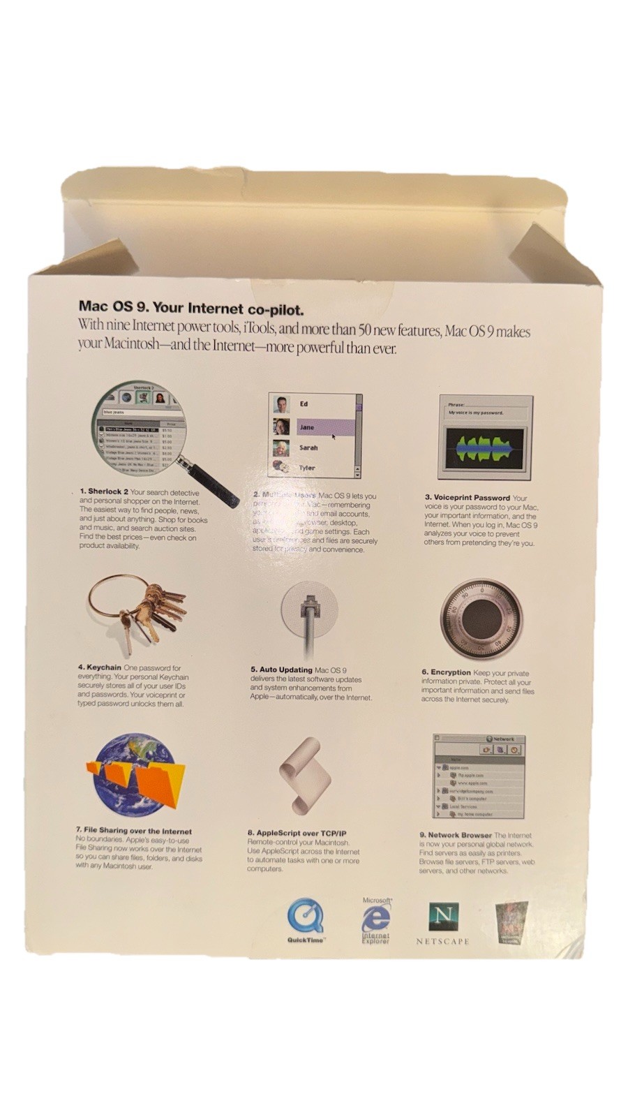 Mac OS 9.0.4 Featuring iTools Install Disc Complete with Original Box
