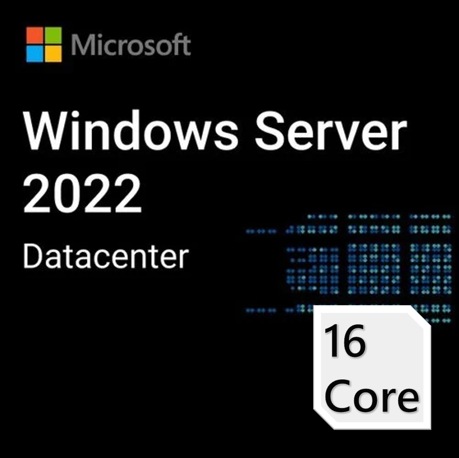 Windows Server 2022 Datacenter – (16 – 48 Core Choice) License