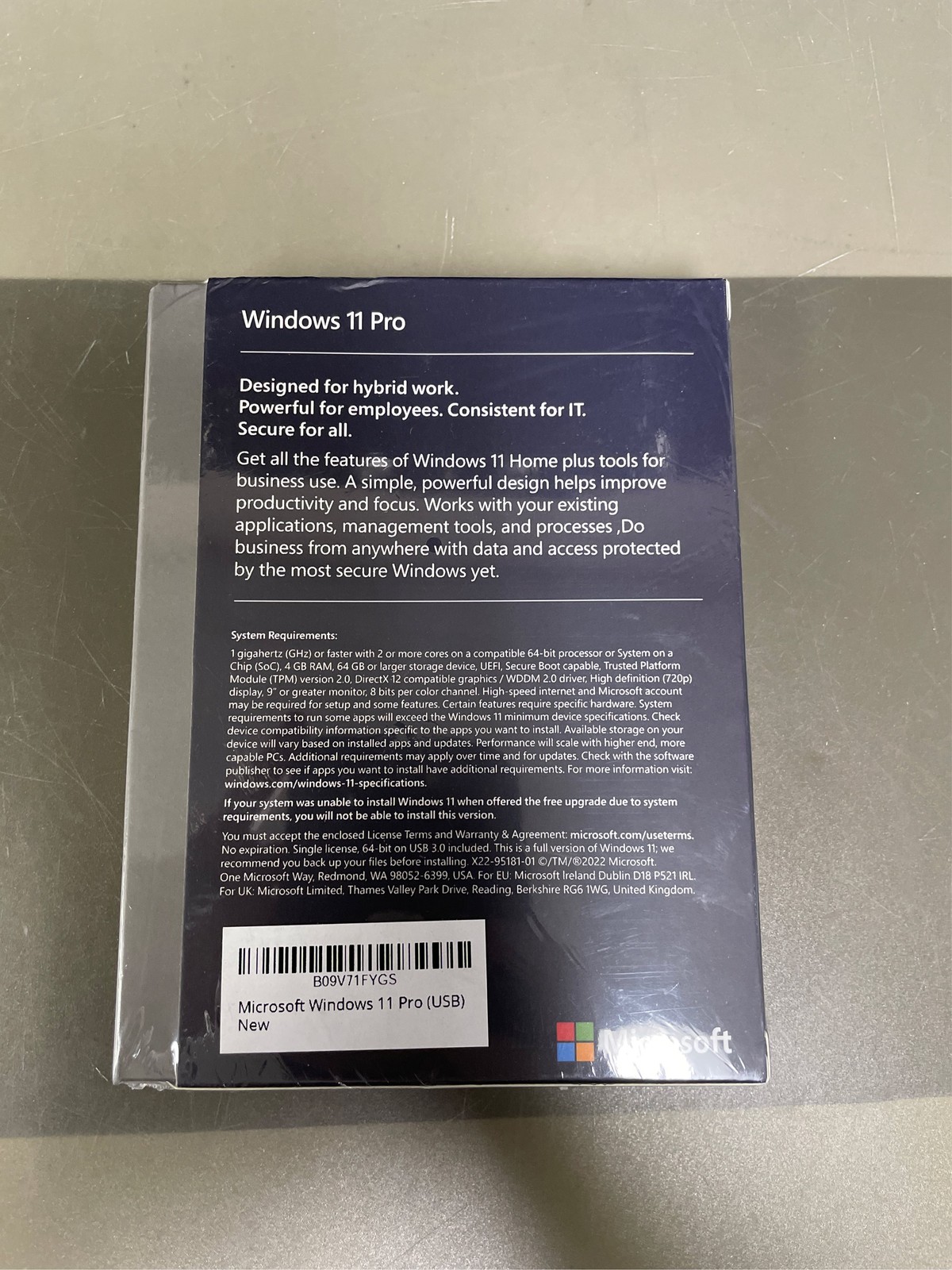 Microsoft Windows 11 Pro (USB)