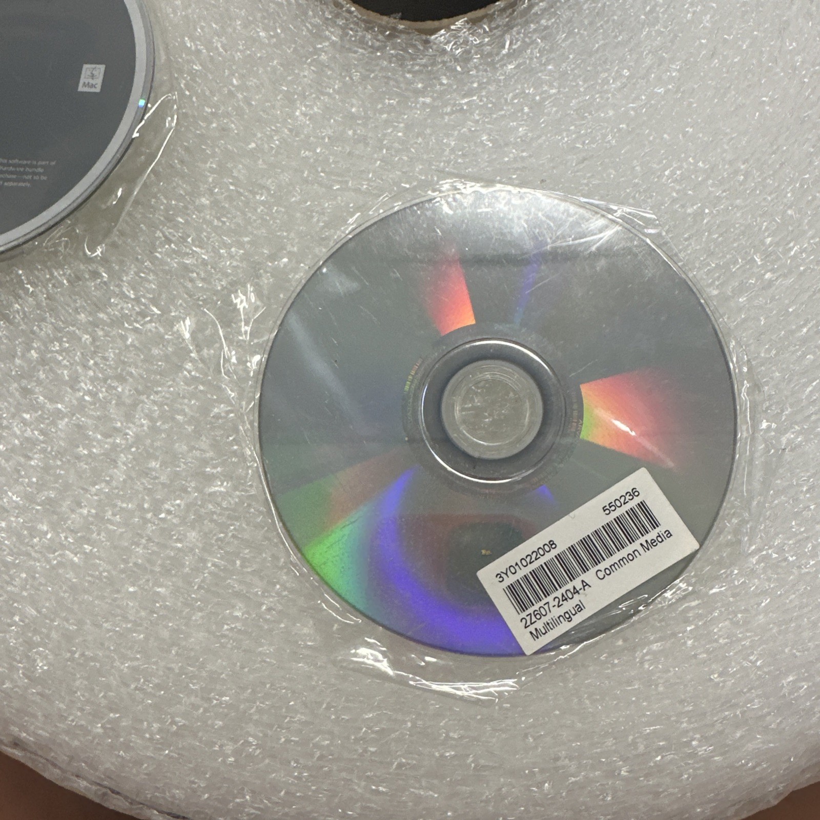 Mac Pro OS X Install Disc DVD VERSION 1.1 10.5.5