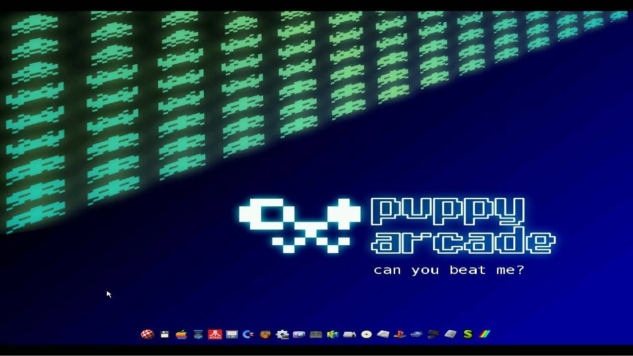 PuppyArcade Live CD-ROM – Classic Games Emulation