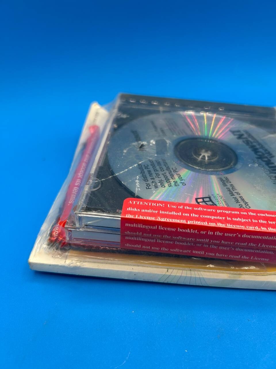 RARE Microsoft Windows NT Workstation 4.0 – Brand New SEALED CD Software LV16