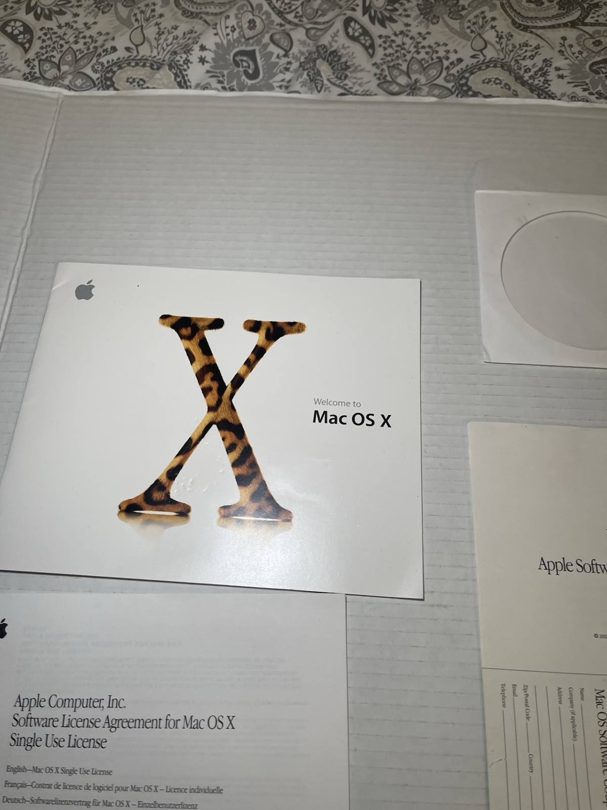 Apple Mac OS X v10.2 Upgrade Install, Developer Tools and Info Guide