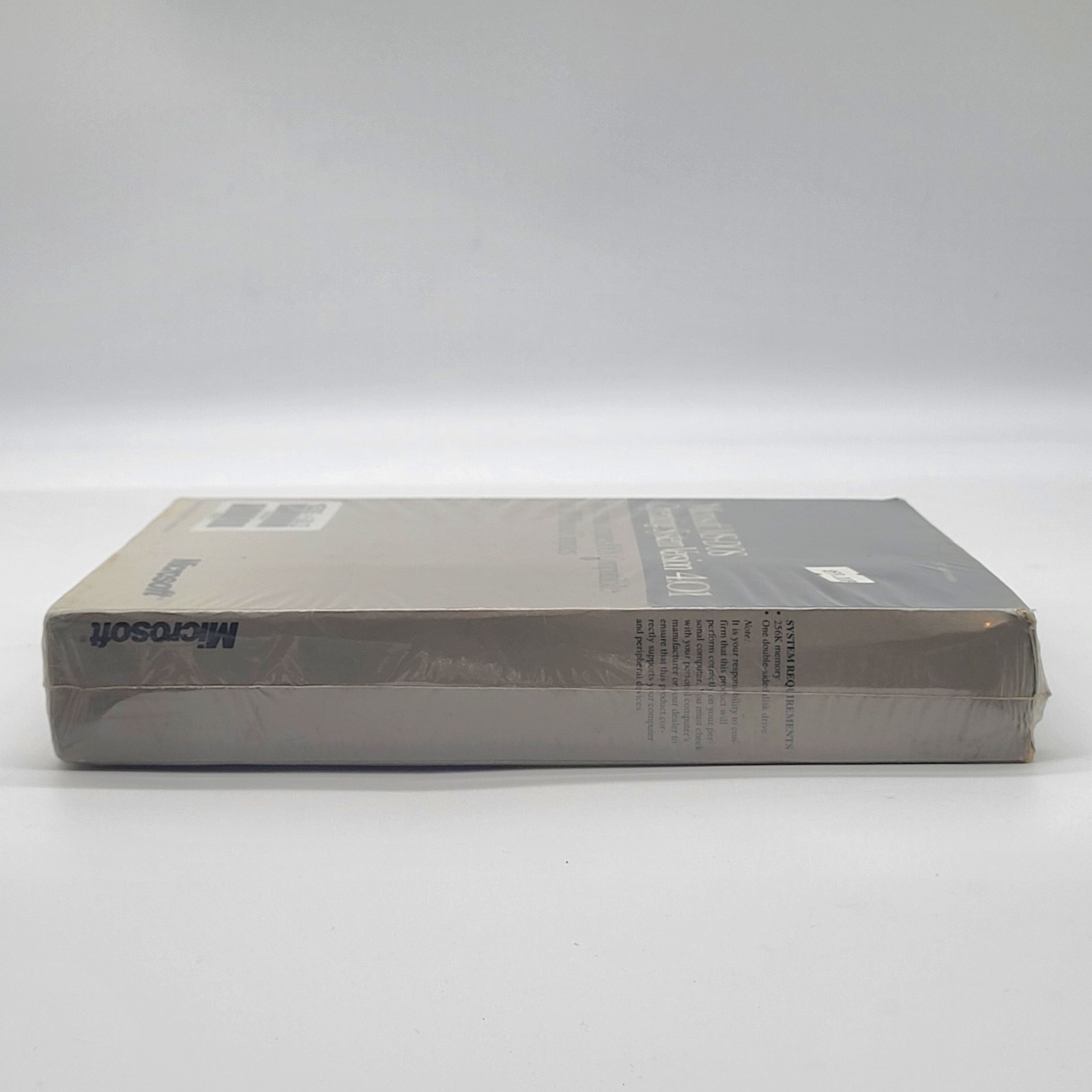 Microsoft MS-DOS 4.01 Retail 5.25″ Floppy Disk IBM PC Factory Sealed