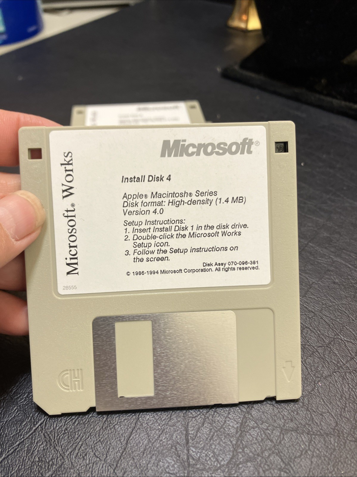 Microsoft install disks 1-6 1986 To 1994 (A1)