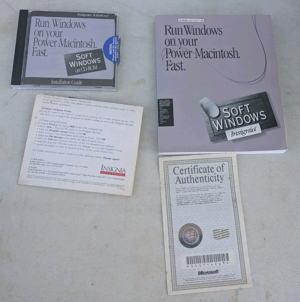 Soft Windows Insignia For Mac With Box